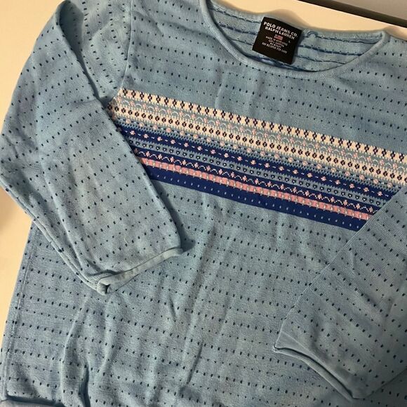 Polo Ralph Lauren Lg (10-12) Pullover Sweater - Picture 1 of 9